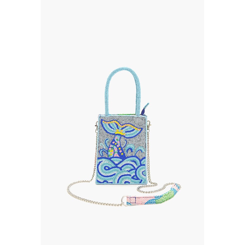 The Little Mermaid Beaded Top Handle Bag