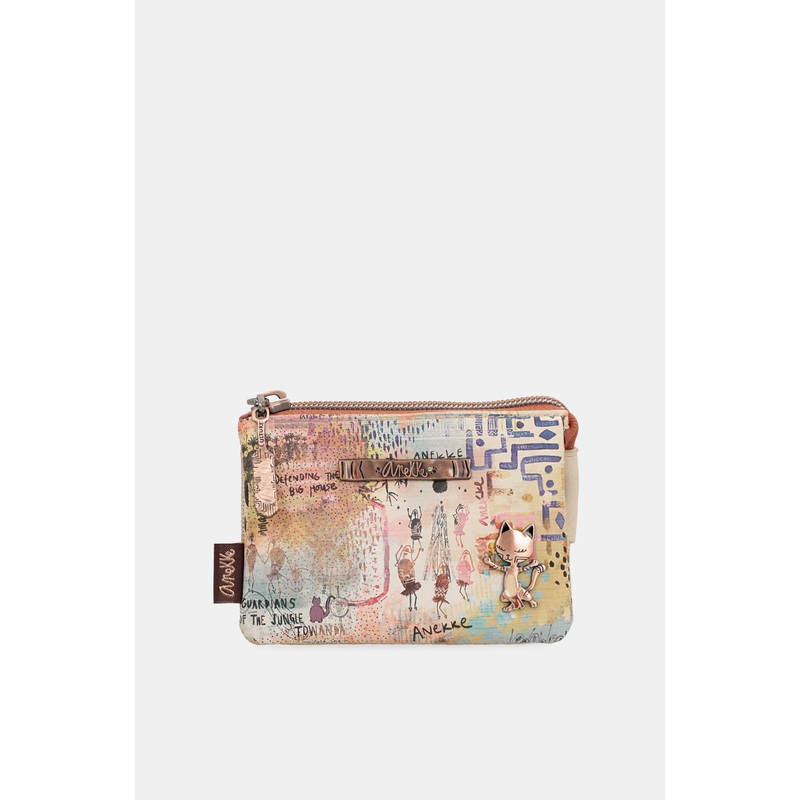 Tribe triple compartment purse