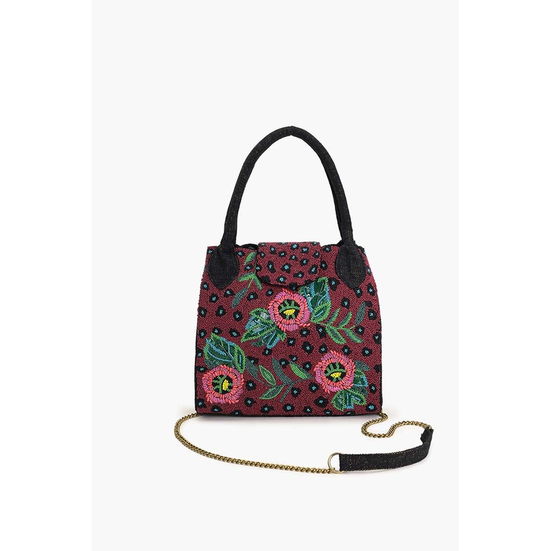 Twilight Vine Beaded Tote