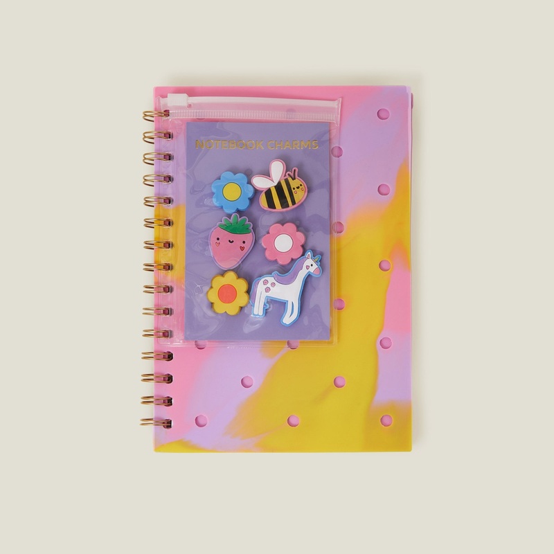 Badge Charm Notebook