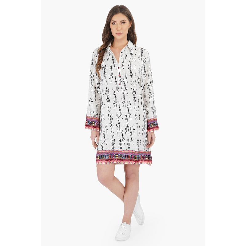 Boho Tribal Tunic Dress
