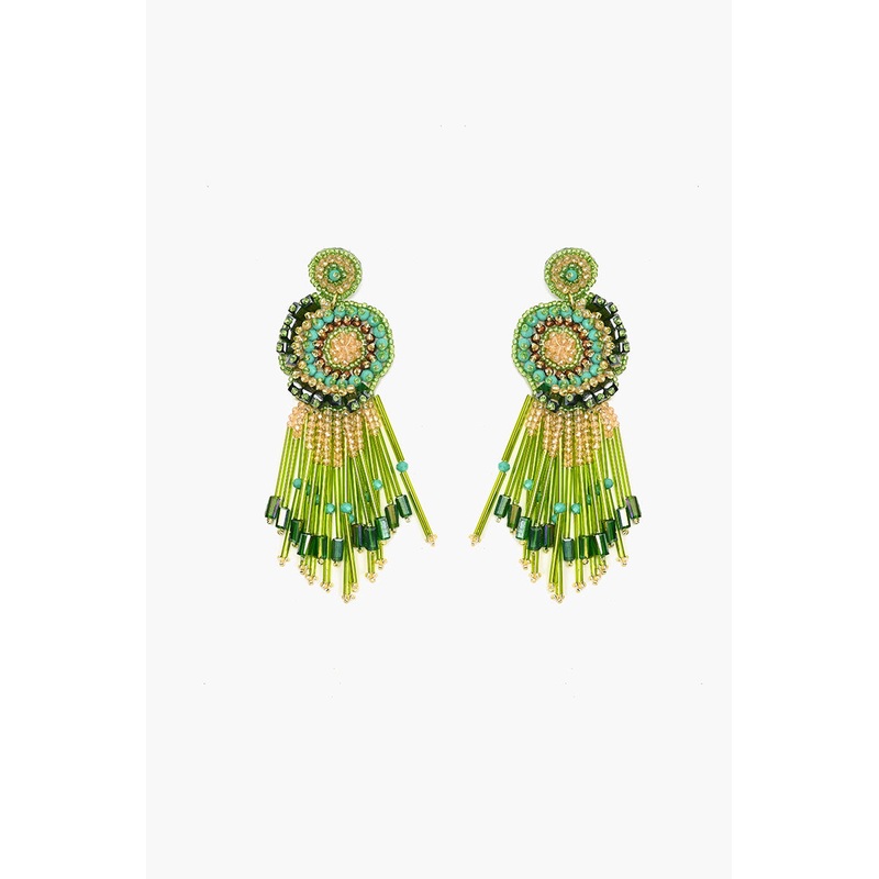 Glam Sham Beaded Earrings