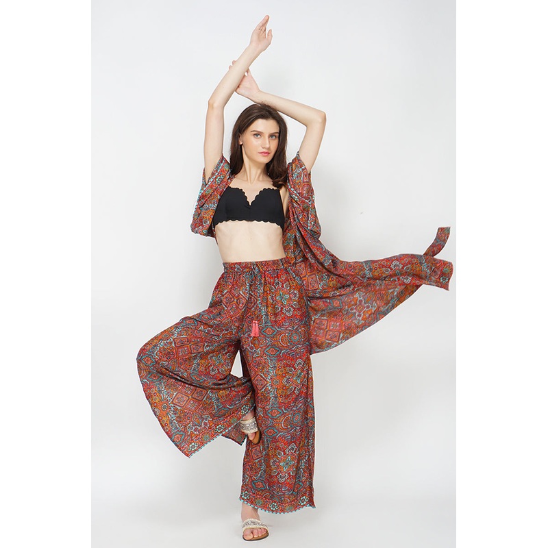 Leila Boho Cover up Kimono