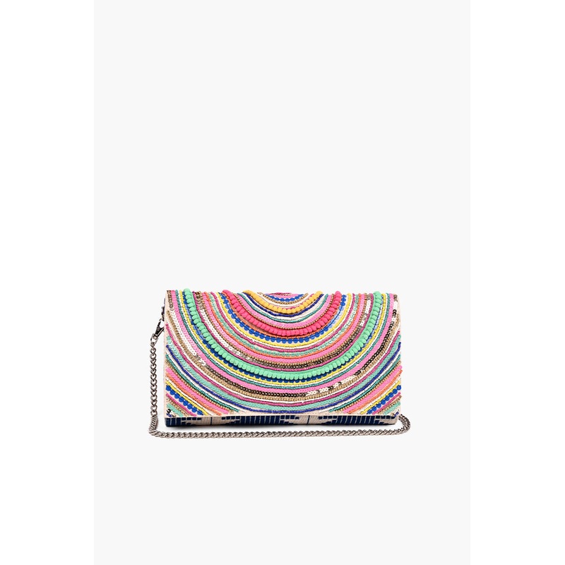 New Confetti Embellished Clutch
