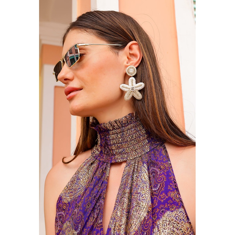 Pearl Stars Earrings