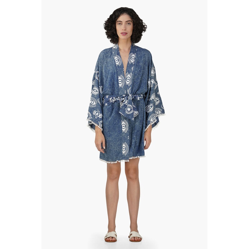 Soul Gypsy Eye Printed Cover Up
