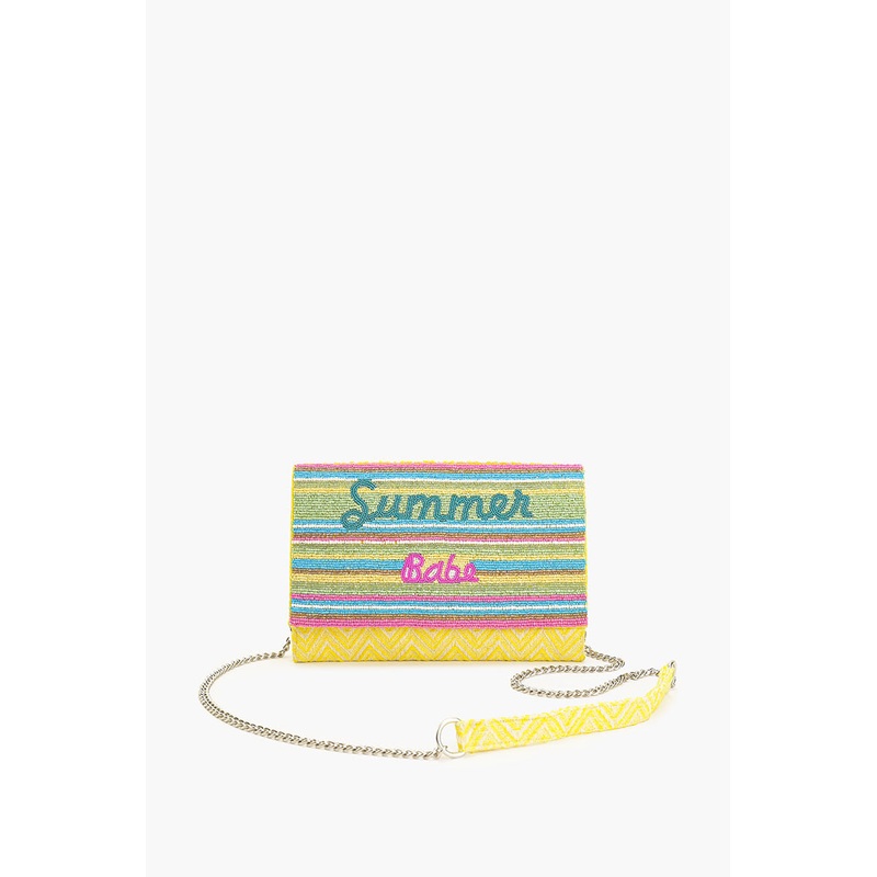 Summer Babe Stripe Clutch
