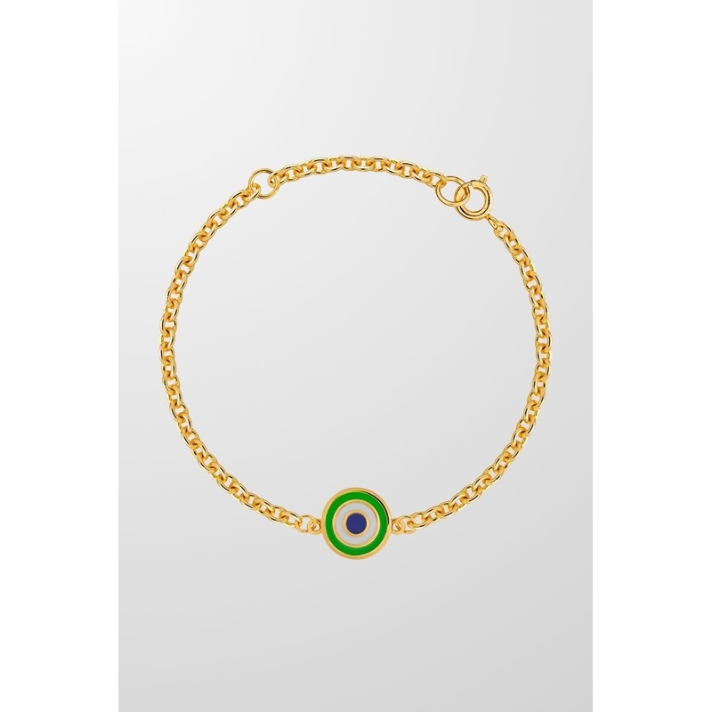 The Mykonos Bracelet in Green
