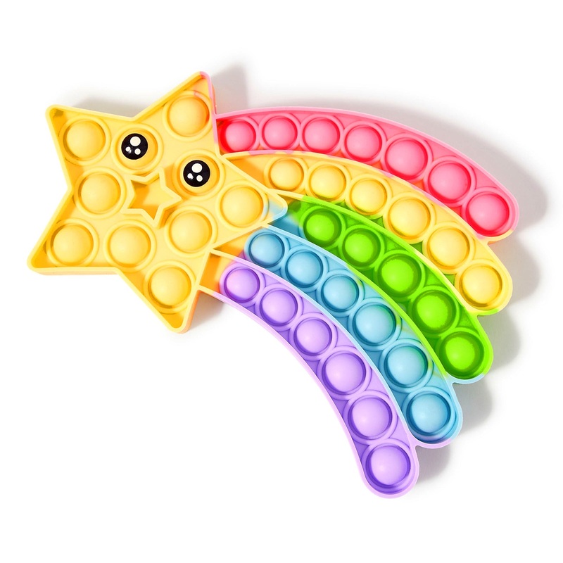 Accessorize London Girl's Shooting Star Push Popper