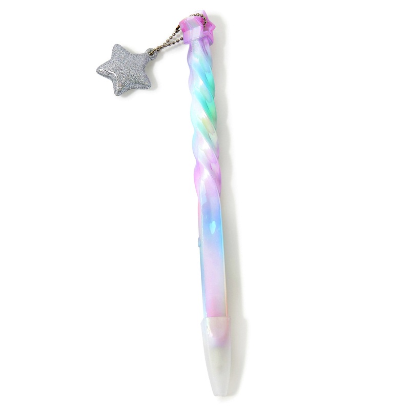 Accessorize London Girl's Star Charm Twisted Pen
