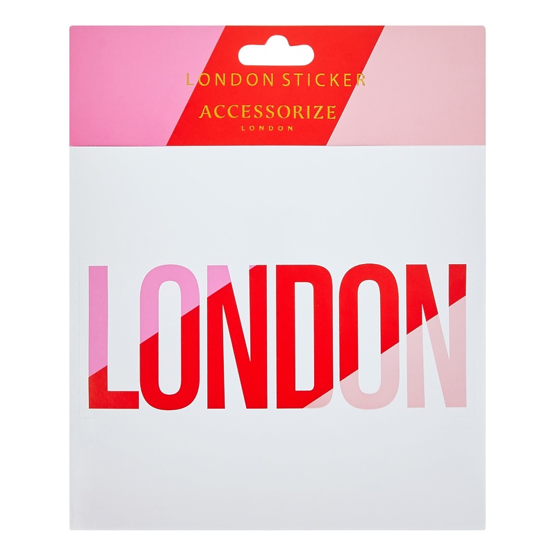 Accessorize London London Luggage Sticker