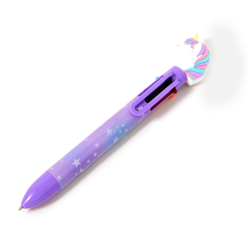 Accessorize London Pack Of 6 Unicorn Colour Pen