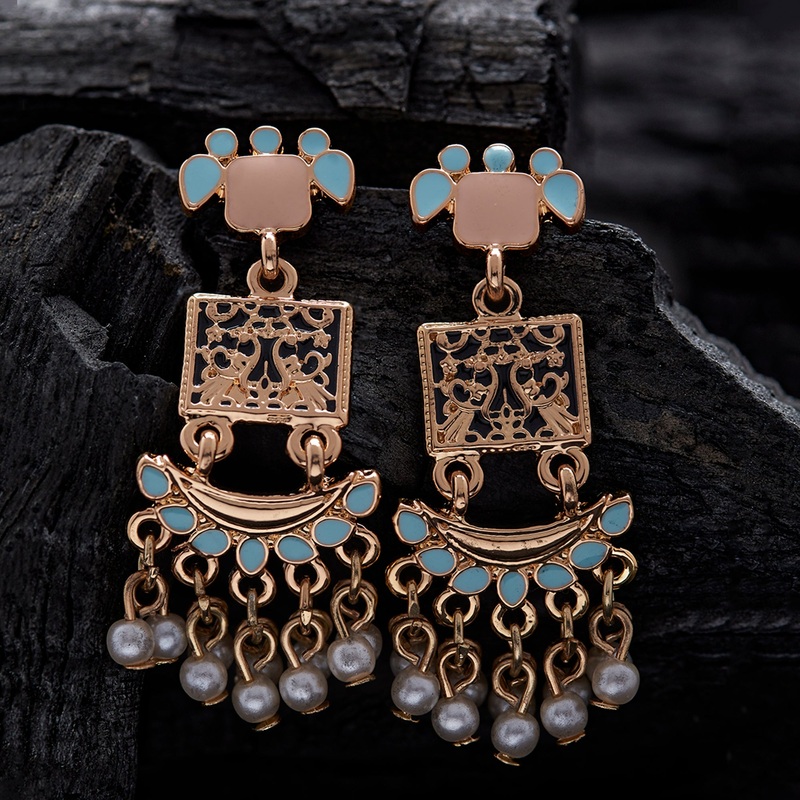 Accessorize London Women'S Pastel-Multi Vintage Drop Earrings