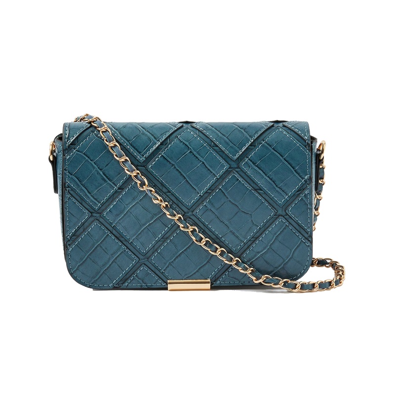 Accessorize London women's blue Elin sling bag