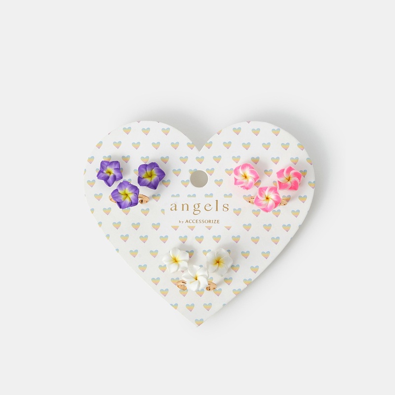 Flower Ring   Earring Set