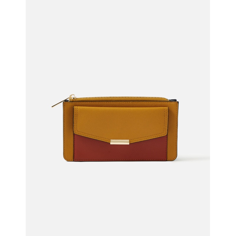 Accessorize London Front Pocket Zip Purse