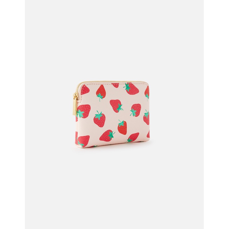 Accessorize London Strawberry Print Coinpurse