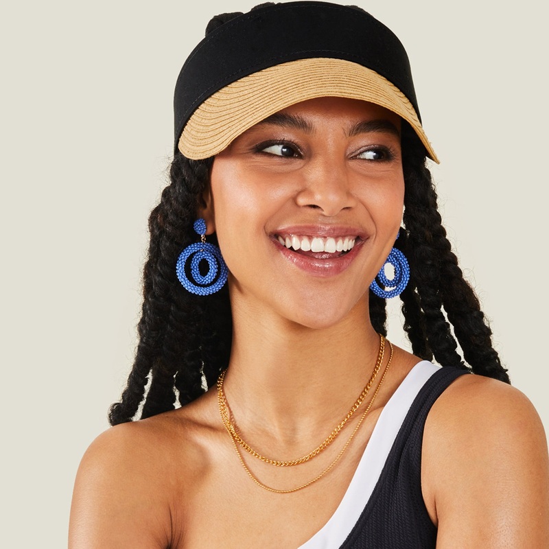 Accessorize London Women's Contrast Visor