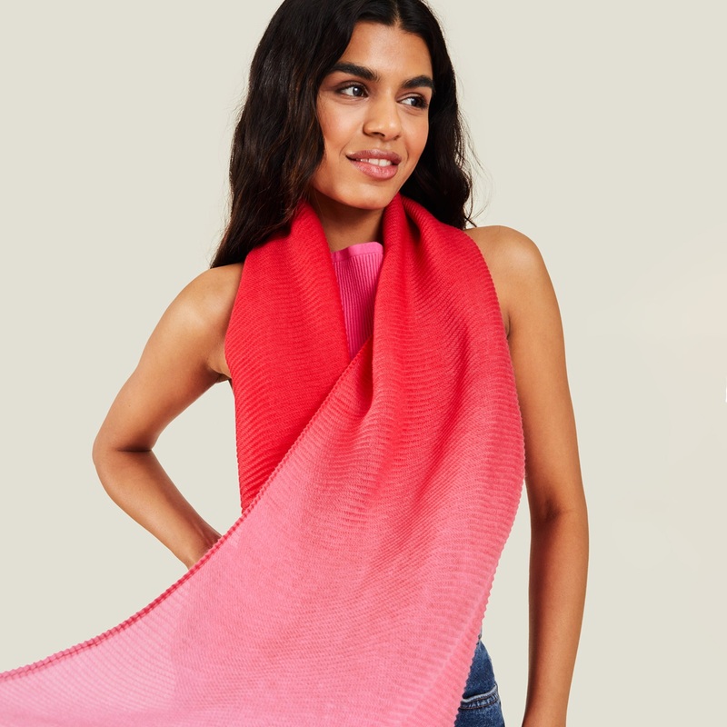 Accessorize London Women's Ombre Lightweight Scarf
