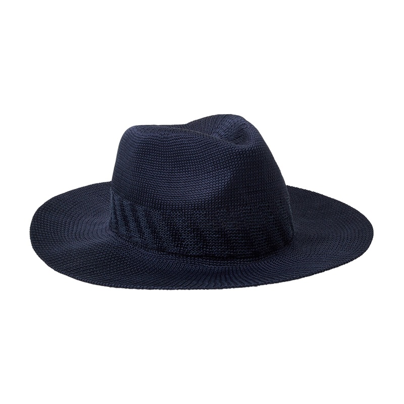 Accessorize London Women's Packable Fedora Navy