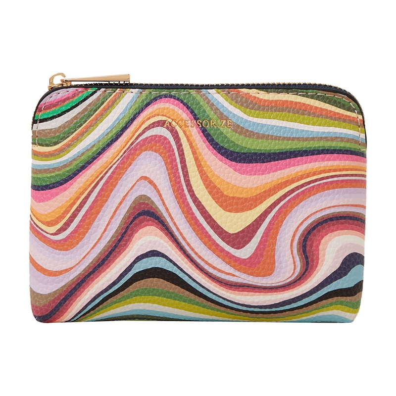 Accessorize London Women's Swirl Print Coin Purse
