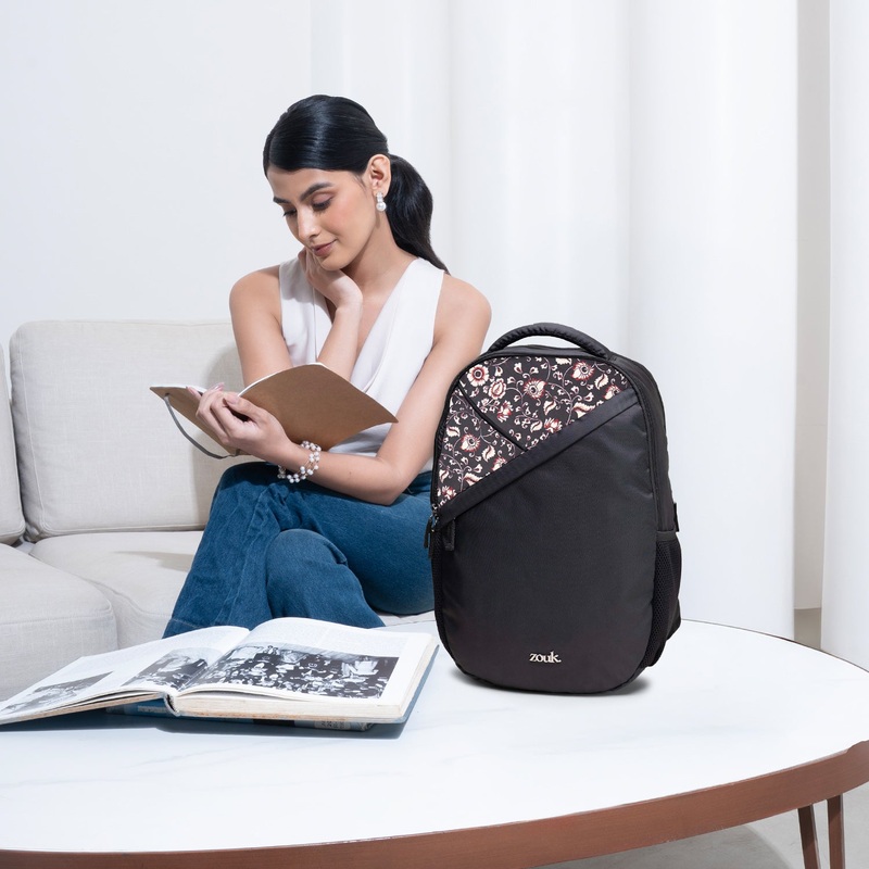 Taaran Backpack - ChittoorBlue Kalamkari