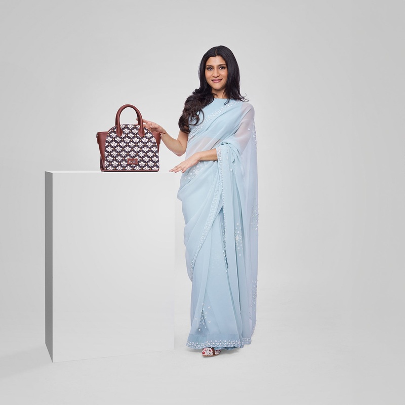Konkona City Satchel Bag - Bidri Kaiser