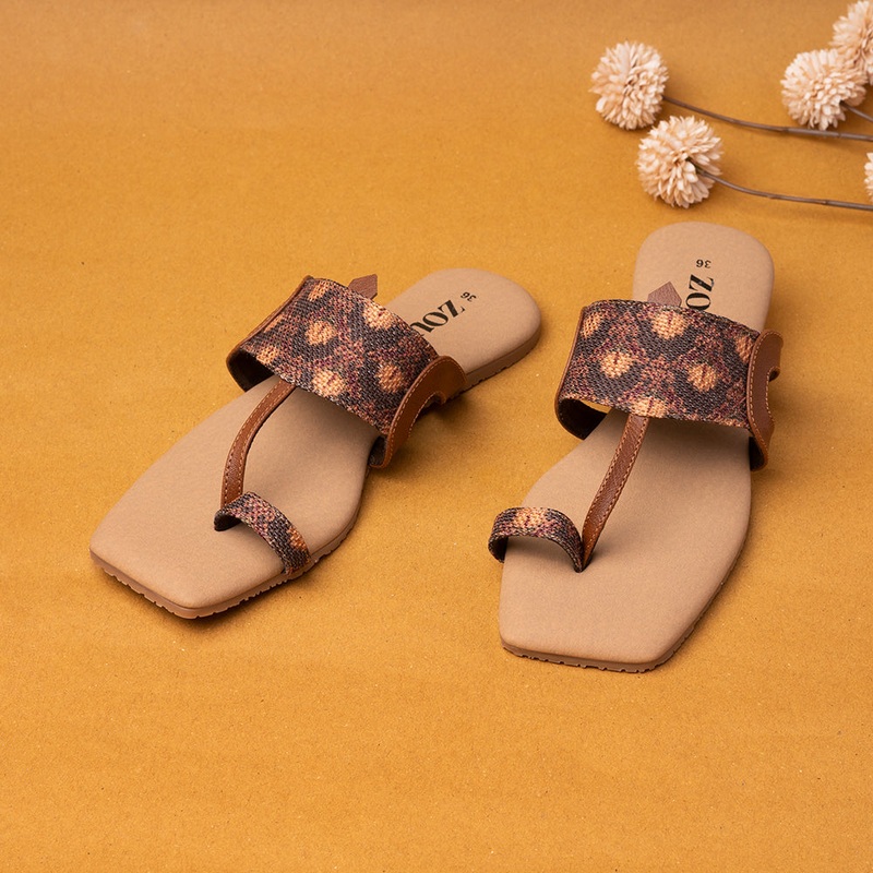 Mysore Garden One Toe Kolhapuri Chappal