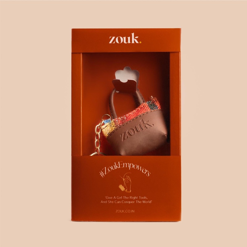 Abstract Amaze Power Potli Keychain