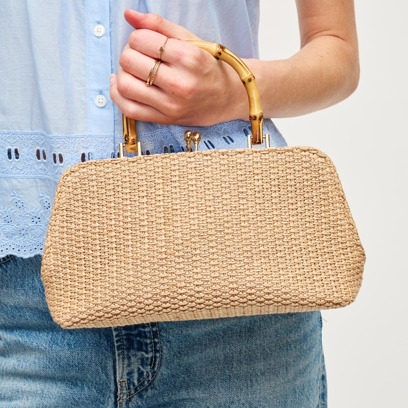 Lucy - Straw Crossbody