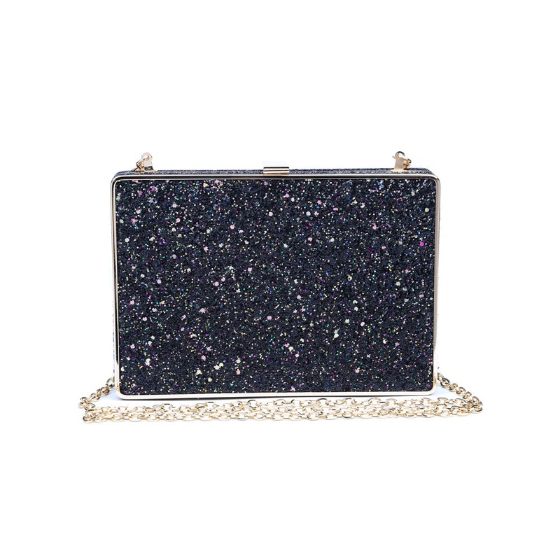 Edith Glitter Clutch