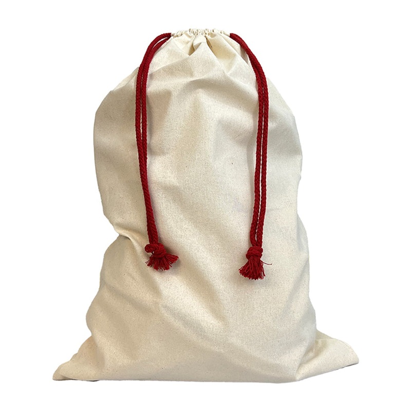 10 ct Wholesale 24 in Cotton Laundry Bags / Santa Sacks - By Pack