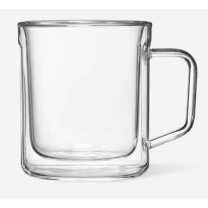 Corkcicle 12oz Glass Mug Double Pack