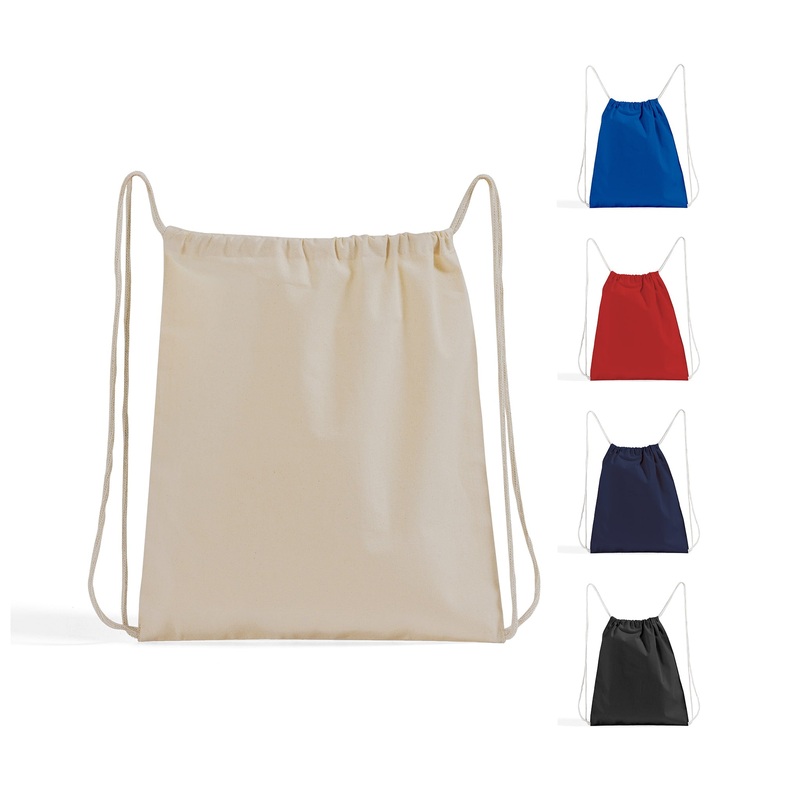 Small Canvas Drawstring Backpack / Cinch Packs - BPK12