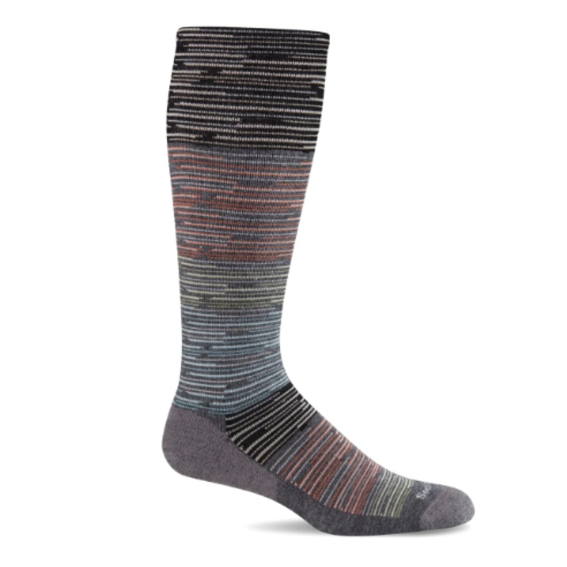 Sockwell Men's Digi Space-Dye Moderate Graduated Compression Socks