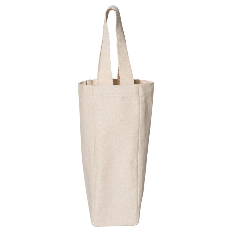 240 ct Canvas Single Wine Tote Bag-By Case