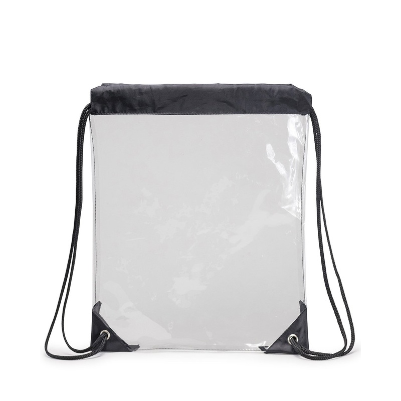 Clear Backpack W/ Drawstrings
